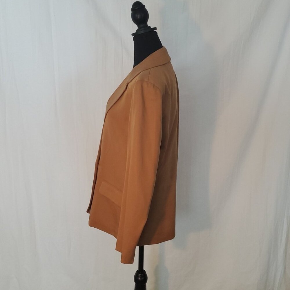 J.Crew Womens $218 Drapey twill double-breasted blazer Pink Size 2 CB316 NEW - Picture 2 of 13